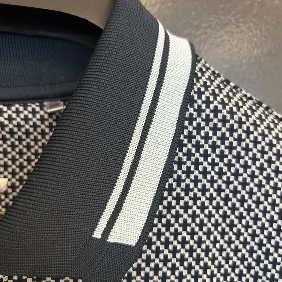 Sligo men’s L golf shirt EUC super fun- hard to picture pattern is blurry- nice! - Picture 11 of 14